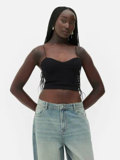 Camiseta De Tirantes Corta Sin Costuras De Rita Ora