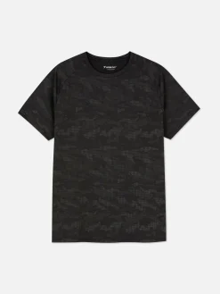 Camiseta Deportiva De Cuello Redondo