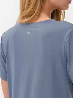 Camiseta Deportiva De Cuello Redondo