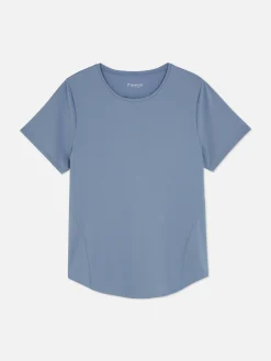 Camiseta Deportiva De Cuello Redondo