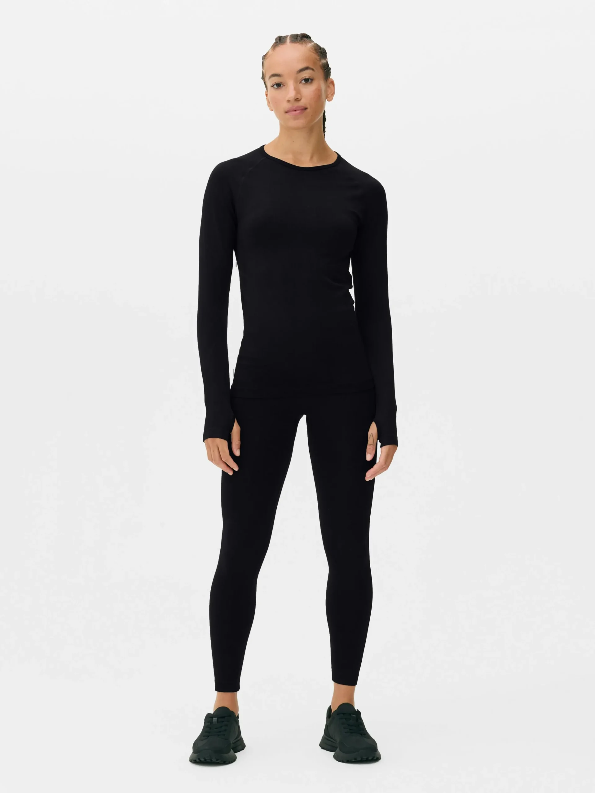 Camiseta Deportiva De Manga Larga Sin Costuras