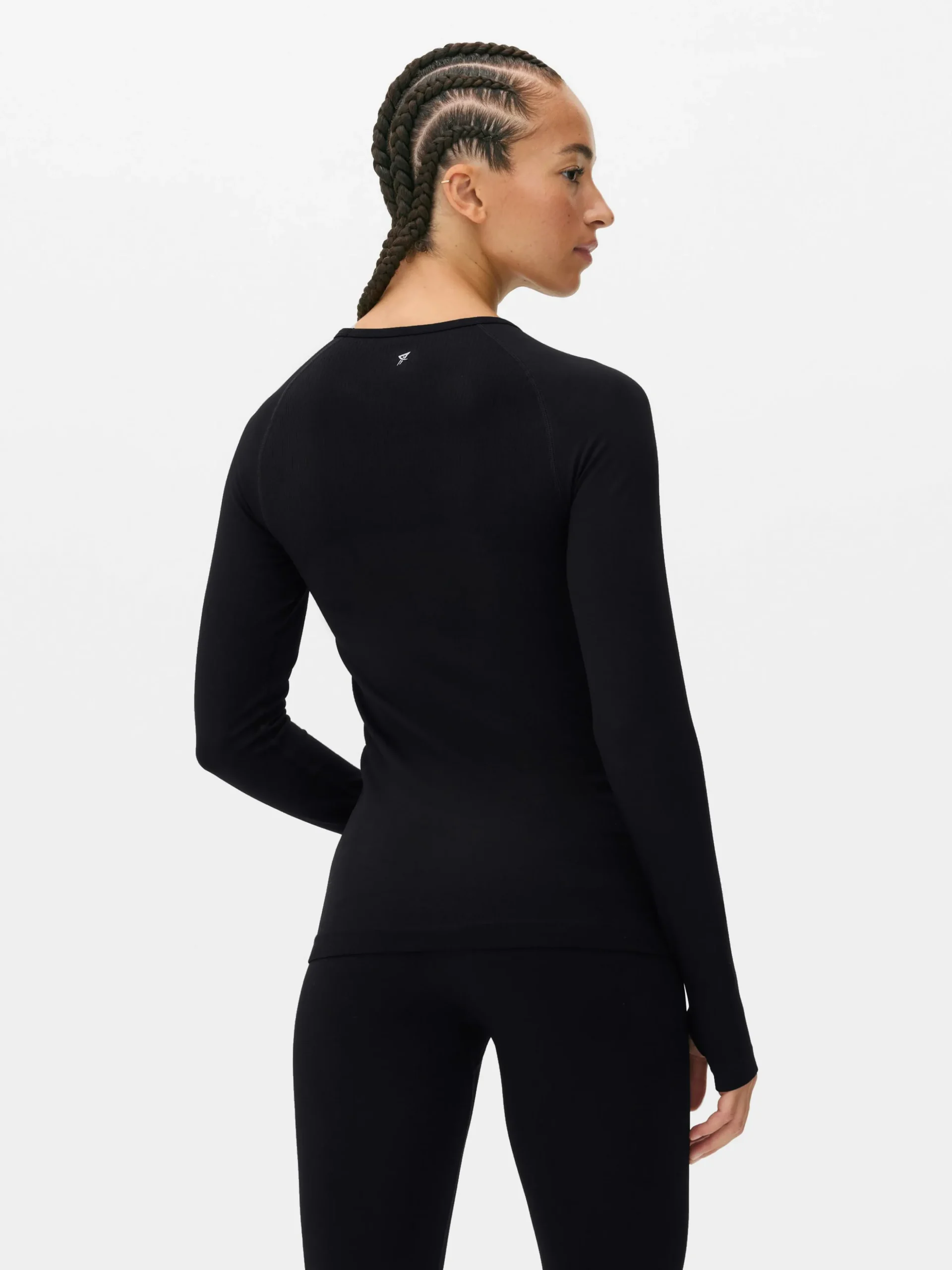 Camiseta Deportiva De Manga Larga Sin Costuras