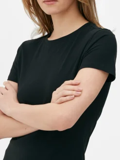 Camiseta Elástica De Manga Corta