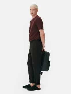 Camiseta En Tejido Otomán Acanalado