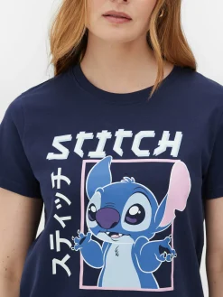Camiseta Estilo Manga De Lilo Y Stitch De Disney