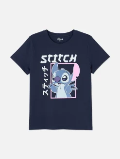 Camiseta Estilo Manga De Lilo Y Stitch De Disney