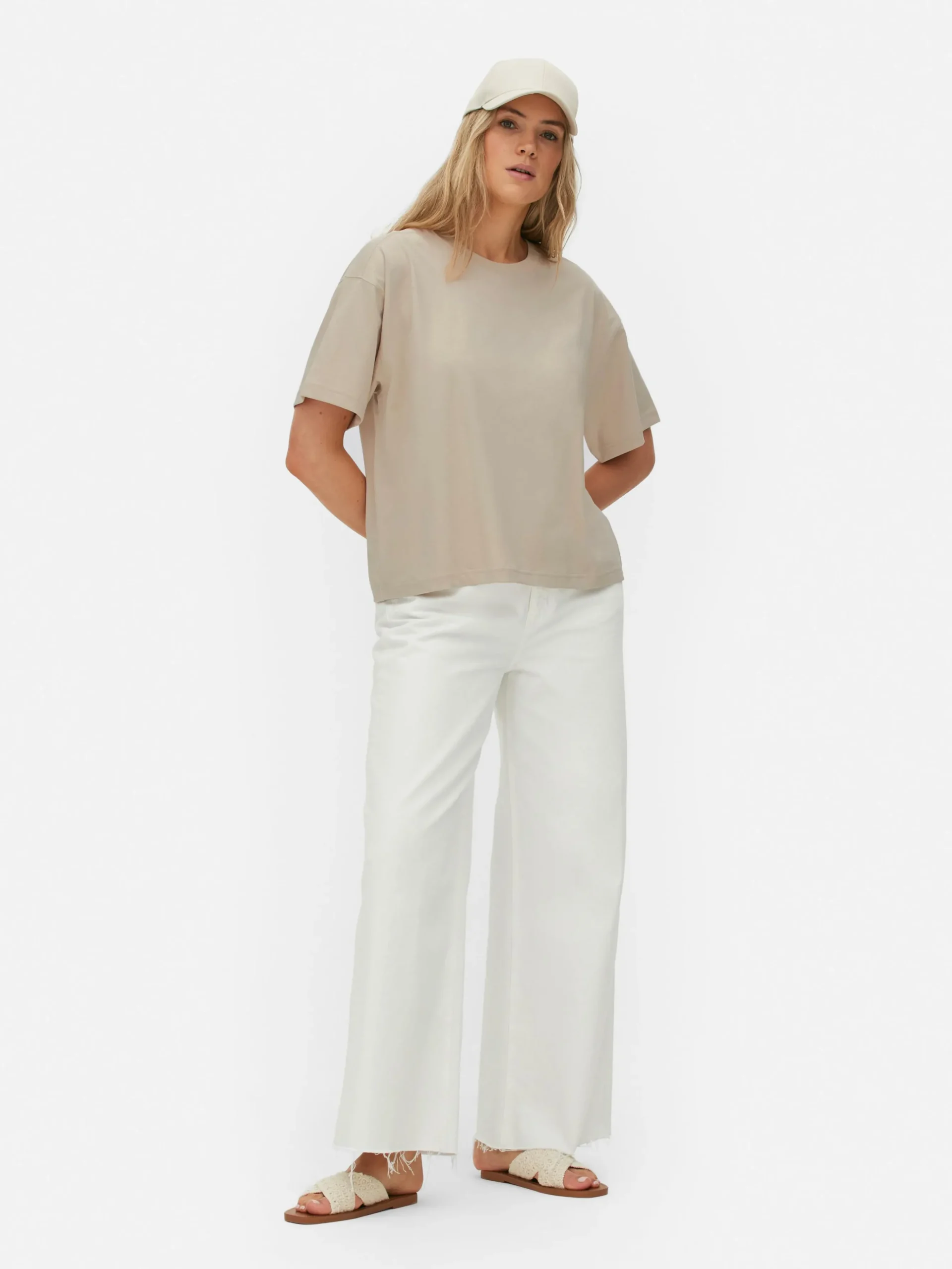 Camiseta Extragrande De Corte Cuadrado