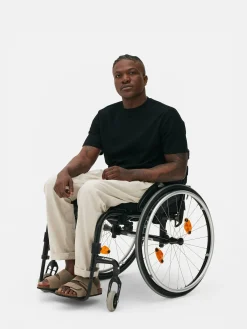 Camiseta Gofrada De Cuello Redondo