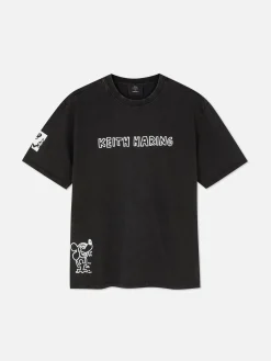 Camiseta Lavada Al ácido De Mickey Mouse De Disney