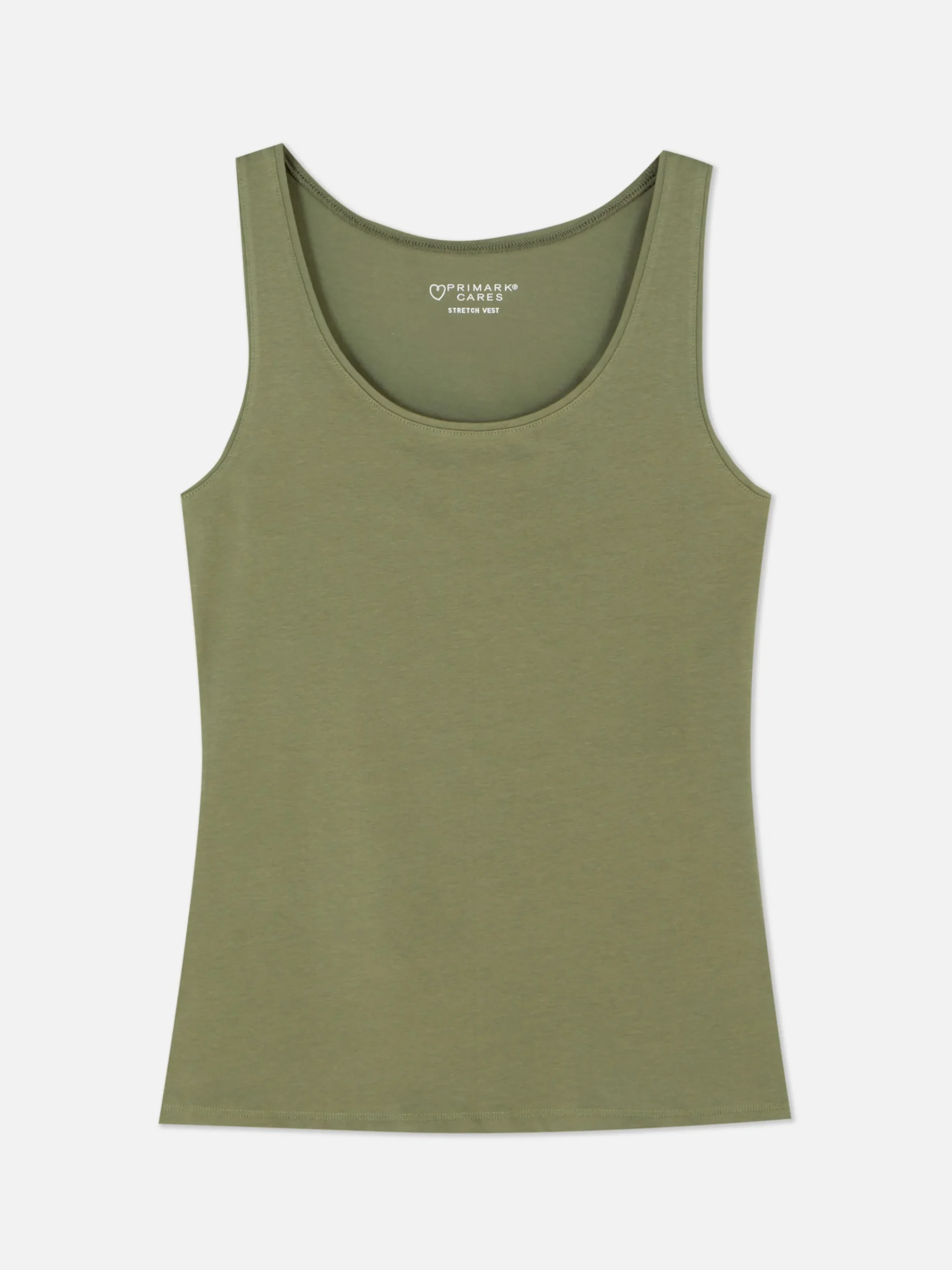 Camiseta Sin Mangas Básica Elástica