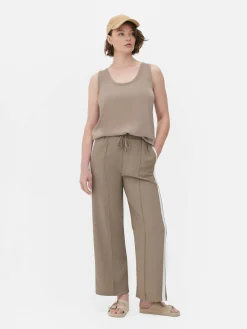 Camiseta Sin Mangas Básica De Corte Holgado