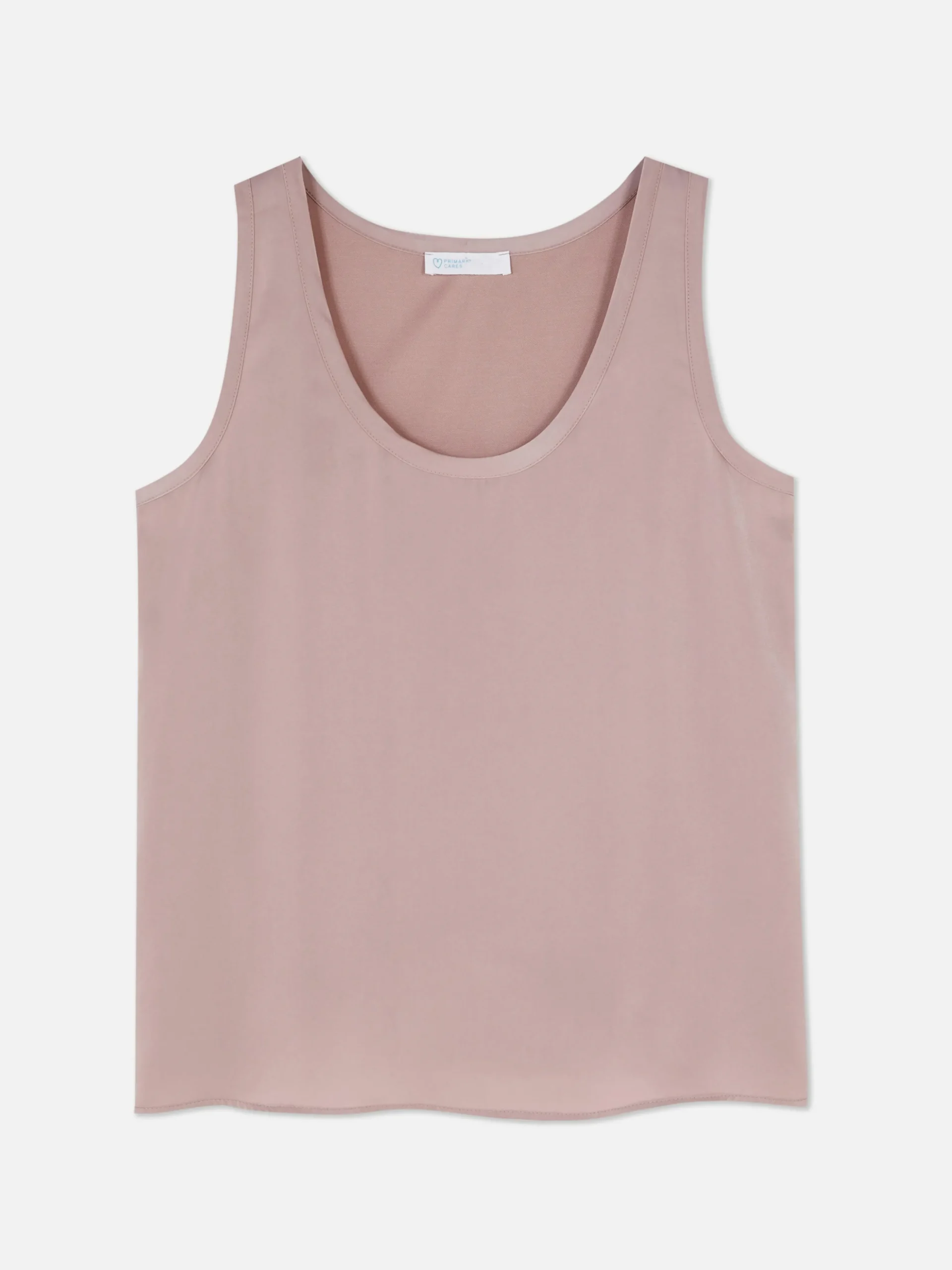 Camiseta Sin Mangas Básica De Corte Holgado