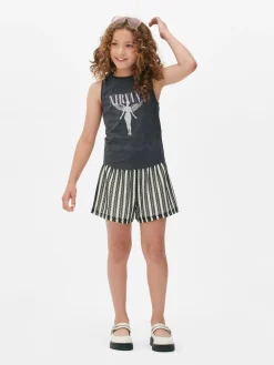 Camiseta Sin Mangas Con Lavado ácido De Nirvana