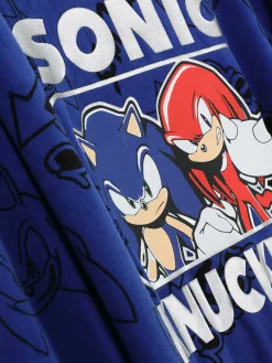 Camiseta Y Pantalón De Pijama De Sonic, El Erizo