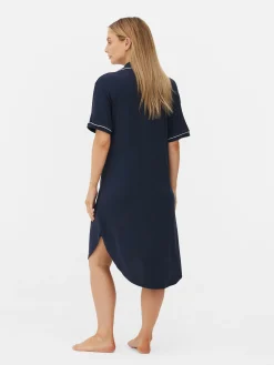 Camisón De Premamá Con Botones