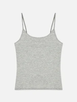 Camisola Elástica Con Cuello Redondo