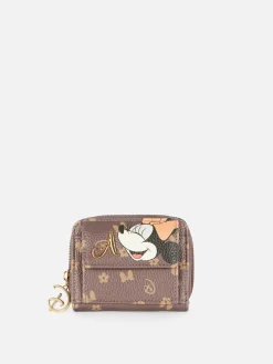 Cartera Con Inicial De Minnie Mouse De Disney