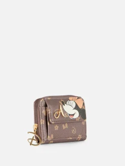 Cartera Con Inicial De Minnie Mouse De Disney