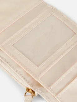 Cartera De Piel Sintética Con Adornos