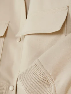 Cazadora Bómber Tejida Combinable