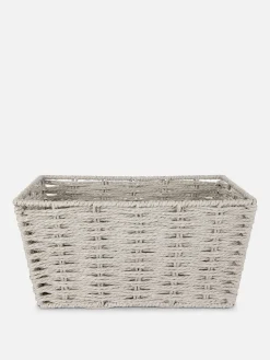 Cesta De Almacenaje De Cuerda De Papel