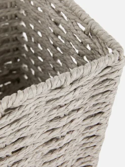 Cesta De Almacenaje De Cuerda De Papel