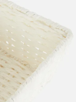 Cesta De Cuerda Cuadrada