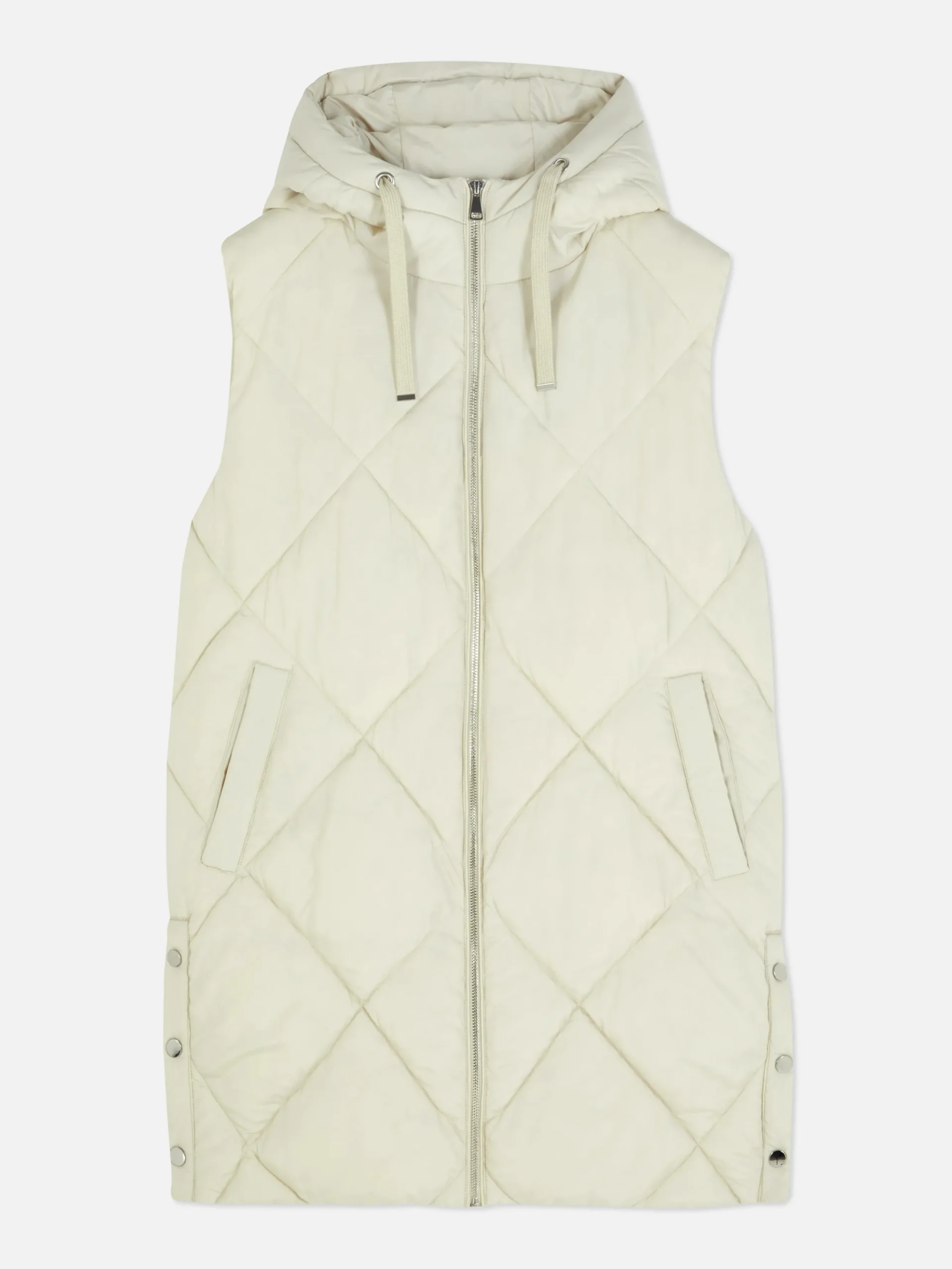 Chaleco Acolchado Con Capucha