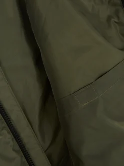 Chaleco Acolchado Con Capucha