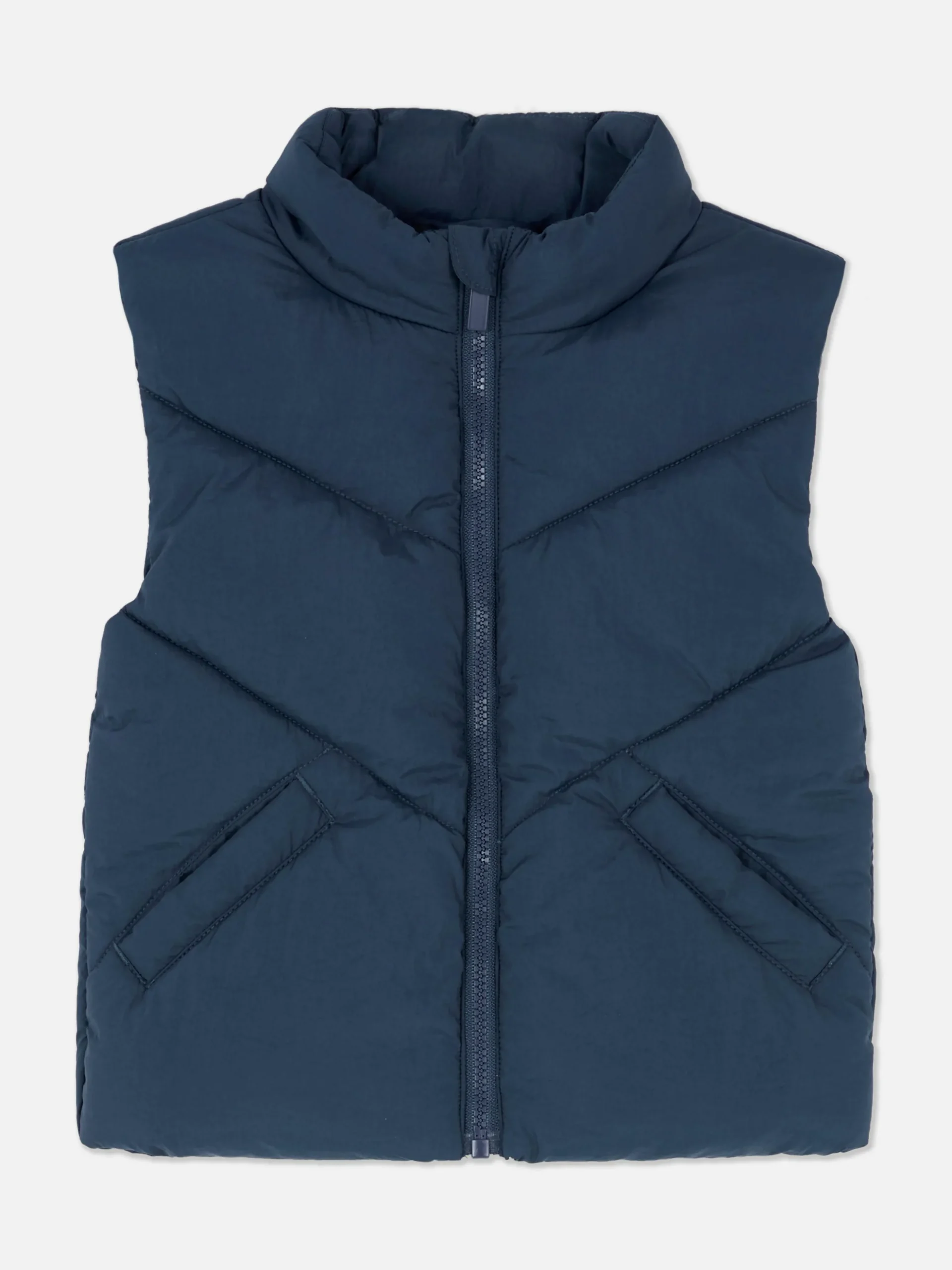 Chaleco Acolchado Con Cremallera