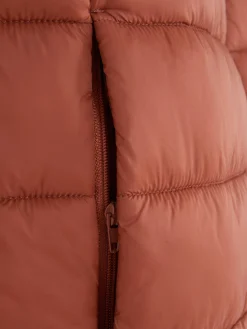 Chaleco Acolchado Con Cremallera Integral