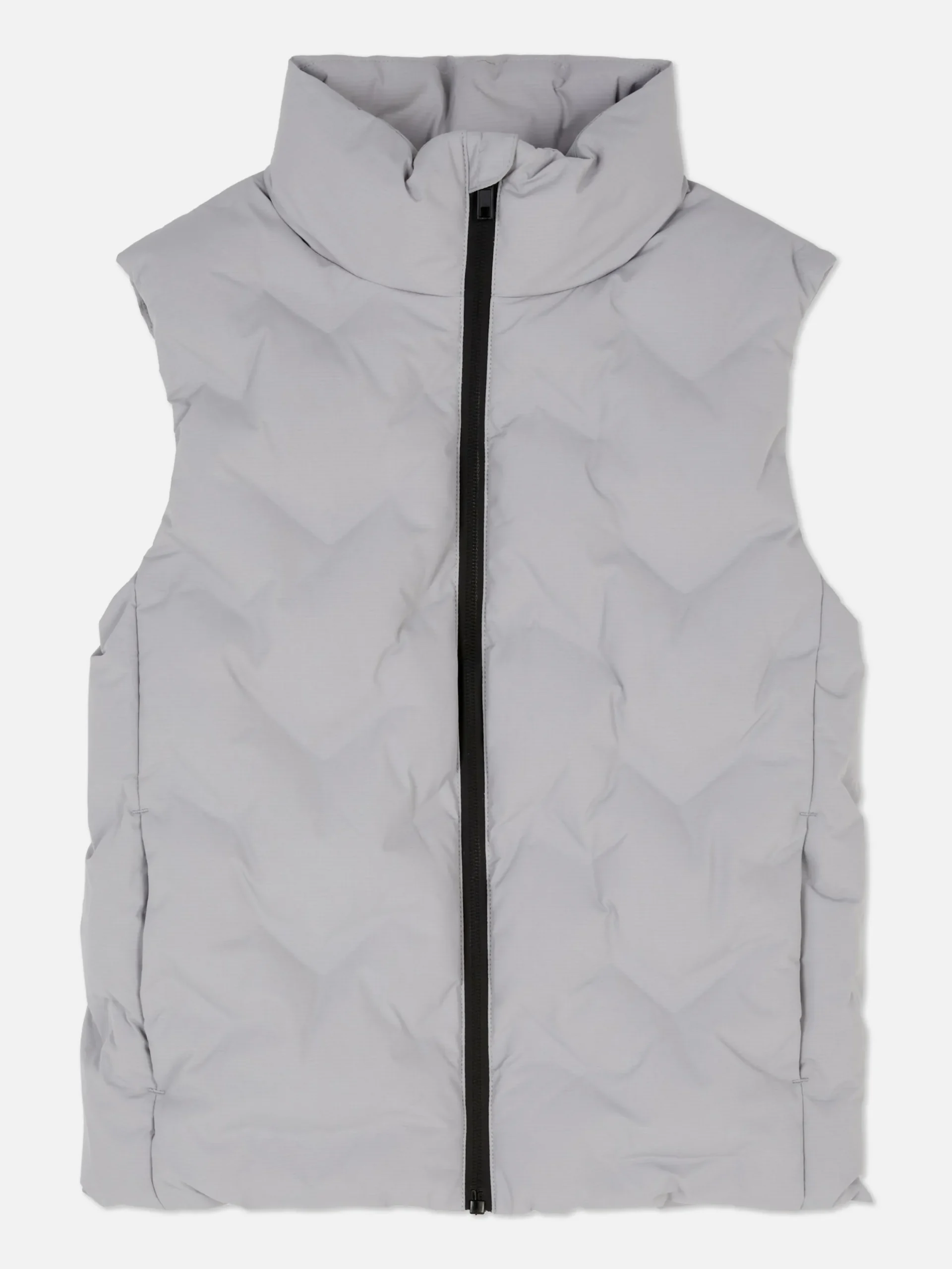 Chaleco Acolchado Con Cremallera