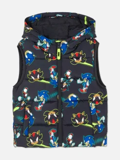 Chaleco Acolchado De Sonic, El Erizo Y Shadow