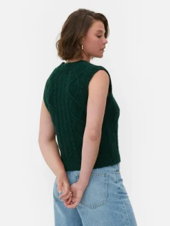 Chaleco De Punto De Ochos De Rita Ora