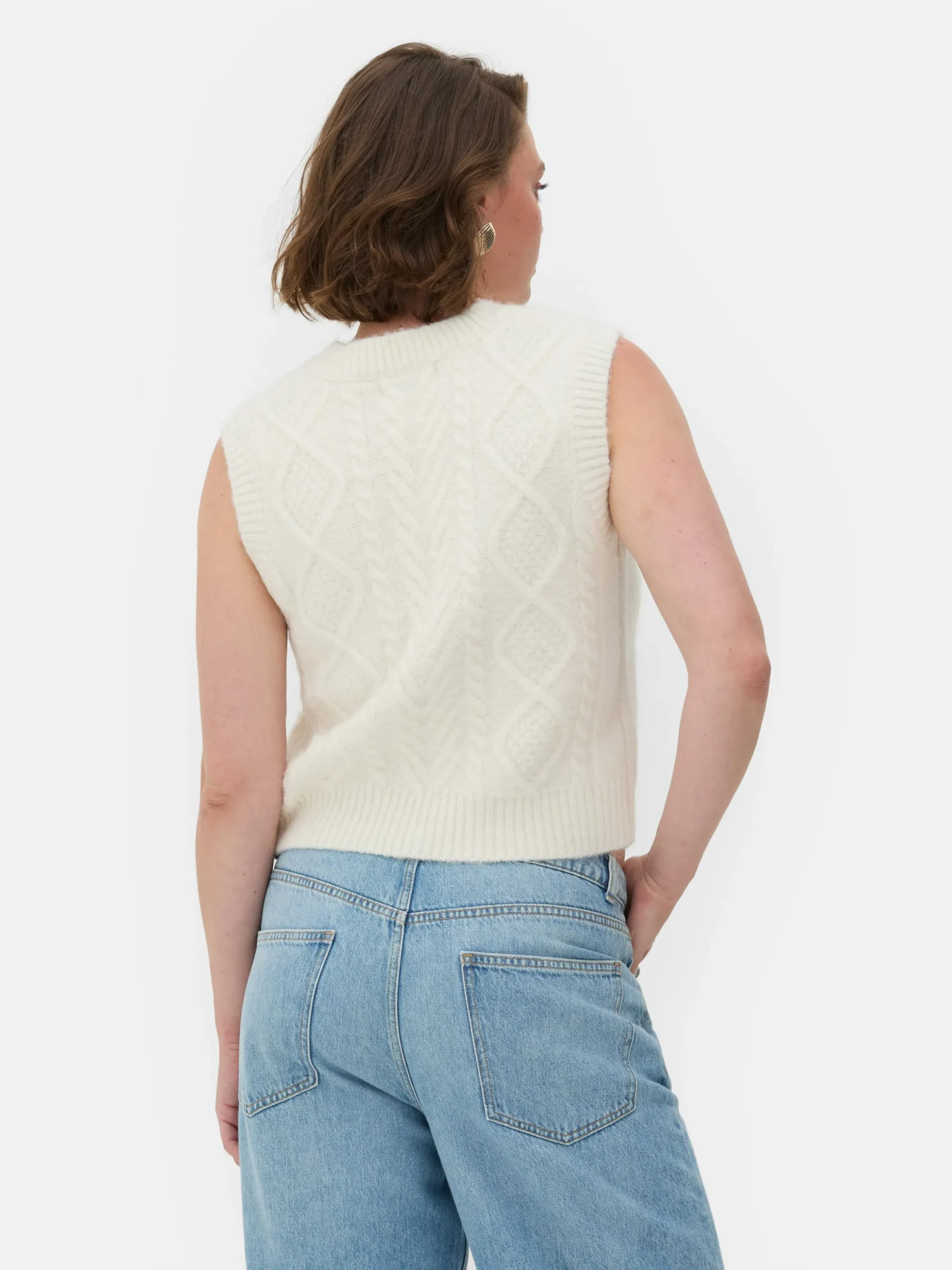 Chaleco De Punto De Ochos De Rita Ora