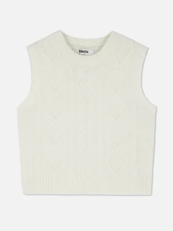 Chaleco De Punto De Ochos De Rita Ora