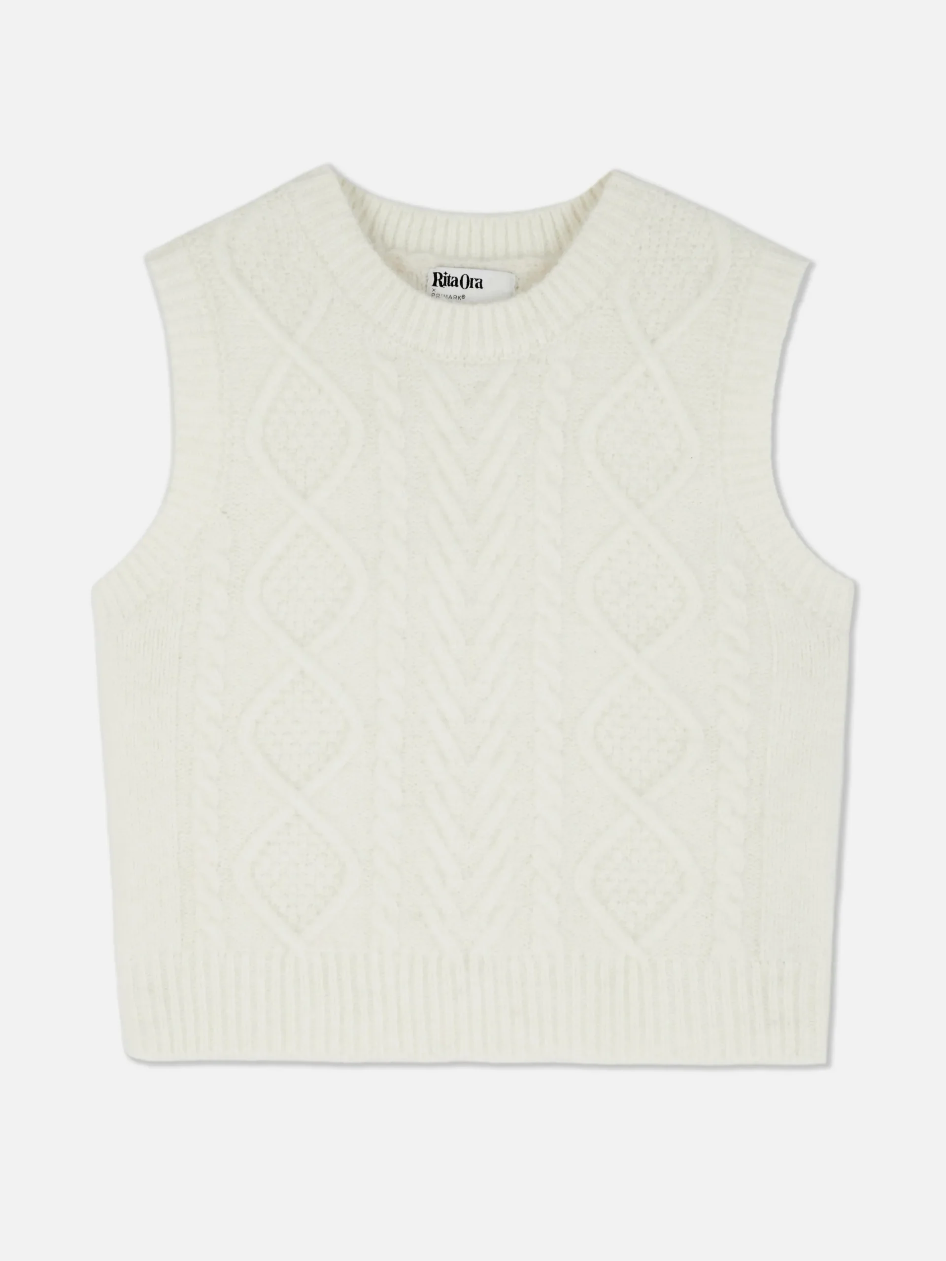 Chaleco De Punto De Ochos De Rita Ora