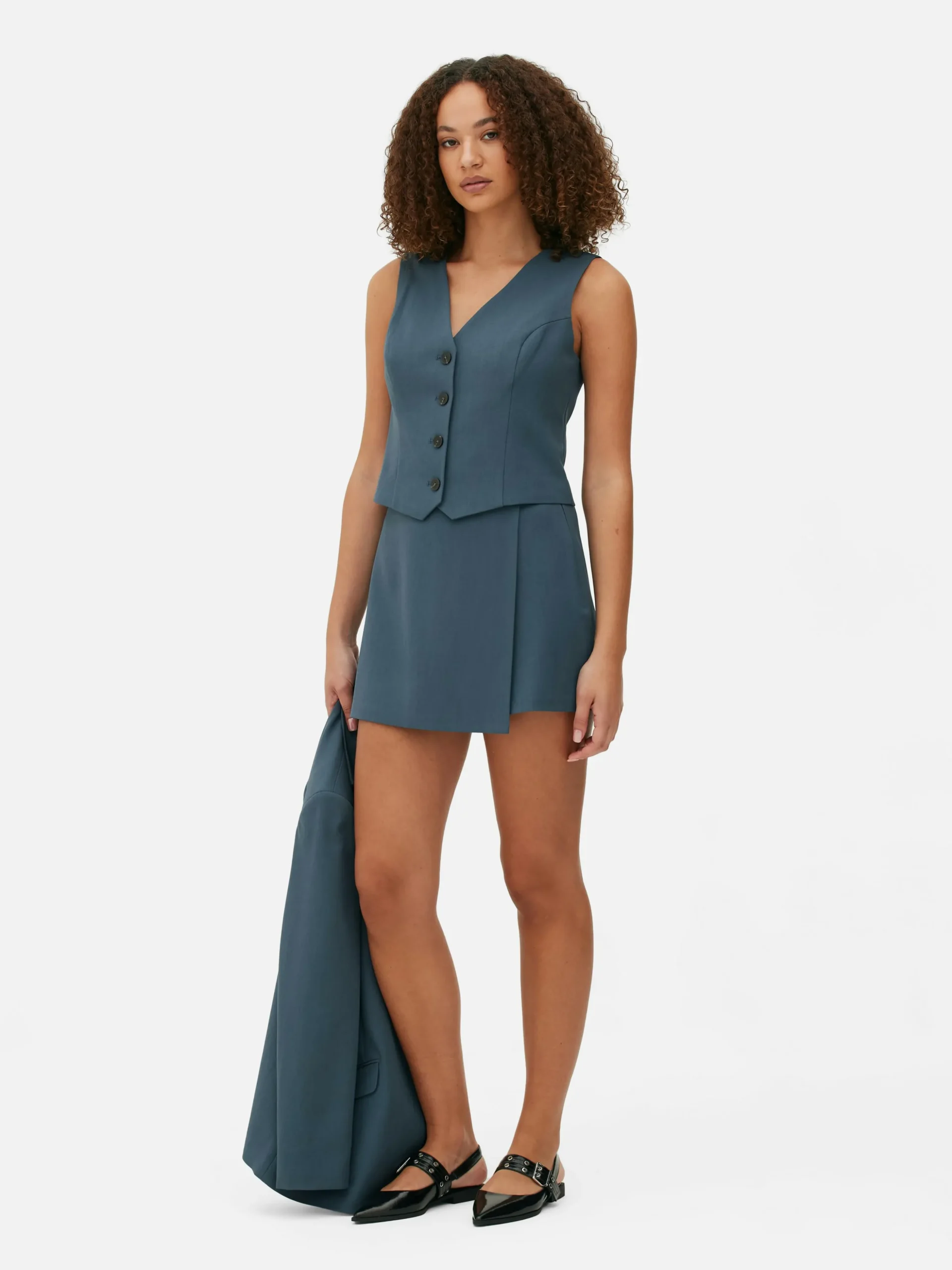 Chaleco De Vestir Con Botones