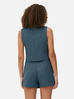 Chaleco De Vestir Con Botones