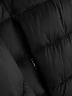 Chaqueta Acolchada Con Capucha