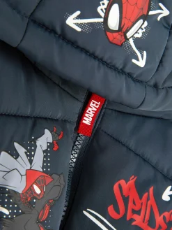 Chaqueta Acolchada De Spider-Man De Marvel