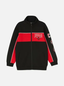 Chaqueta De Cuello Chimenea De Los Chicago Bulls