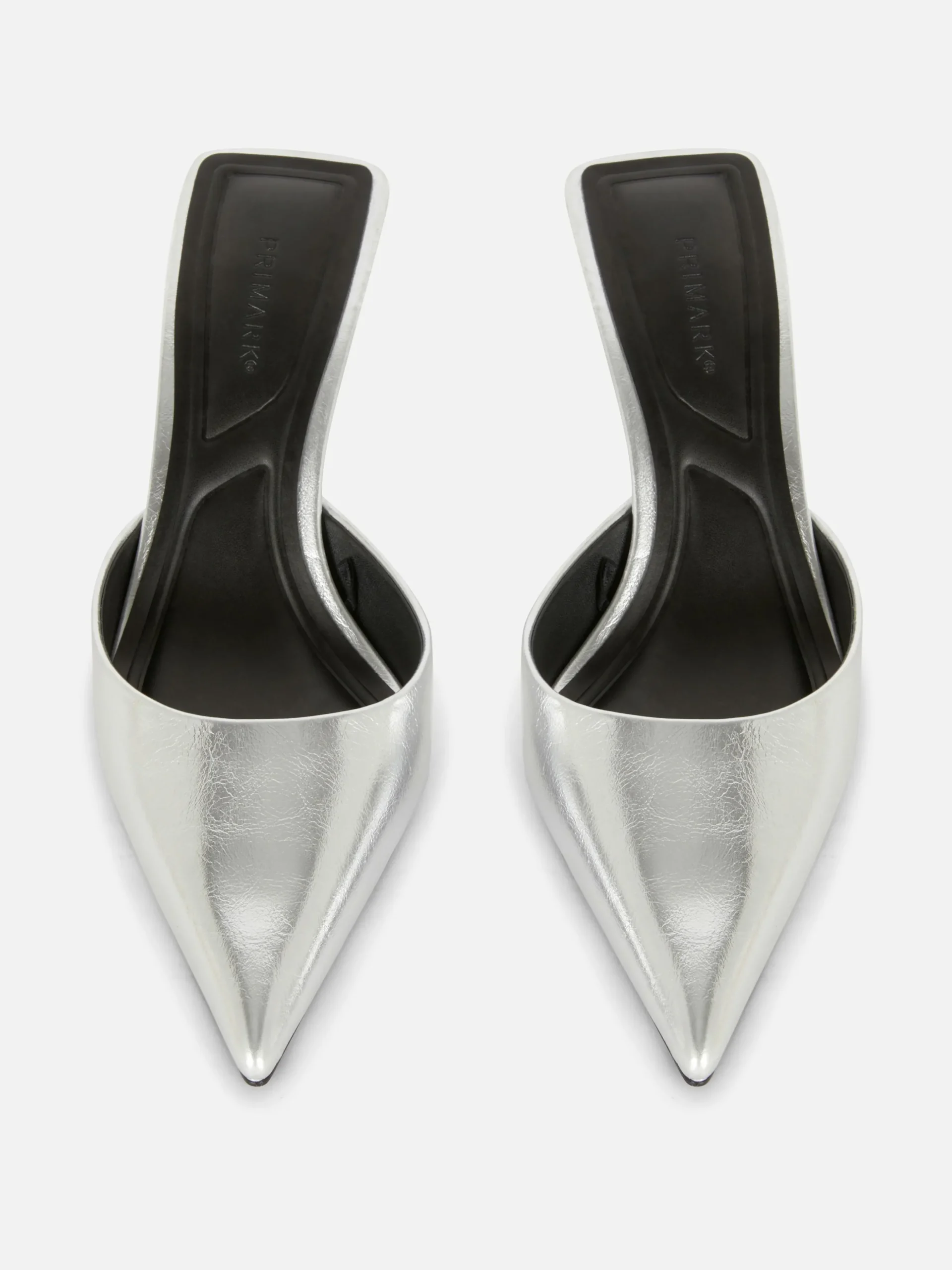 Chinelas De Puntera Afilada Con Tacón