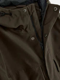 Chubasquero Con Capucha Y Cremallera