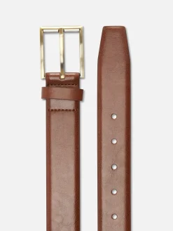 Cinturón De Piel Sintética Suave