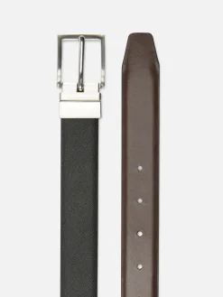 Cinturón Reversible Con Hebilla