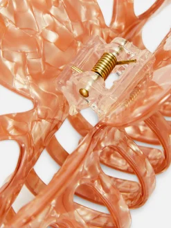 Clip Para El Pelo Extragrande De Resina