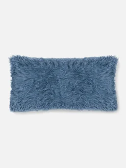 Cojín Rectangular De Pelo Sintético