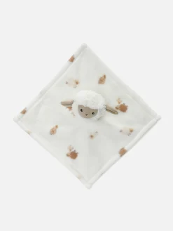 Colcha Polar Con Estampado De Corderitos