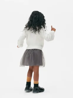 Conjunto De Cárdigan Y Tutú De Punto